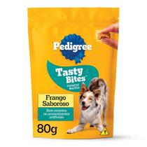 Petisco para Cães Adultos Pedigree Tasty Bites Frango 80g