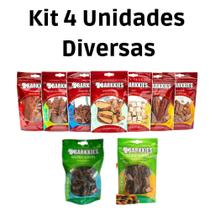 Petisco para Cães Barkkies kit 4 unidades 100 gr - Natural taste