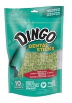 Petisco Para Cães Dental Sticks 10 Unidades 90g Dingo