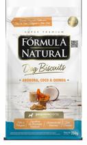 Petisco para cães fórmula natural biscuits abóbora, coco e quinoa pequeno porte 250g