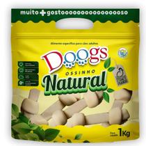 Petisco para Cães Ossinho Nó Natural 7/8 1 Kg