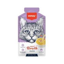 Petisco para gato Wanpy caldo sabor pato 50g