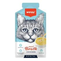 Petisco para gato wanpy sopa sabor frango 50g