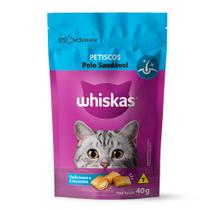 Petisco para Gato Whiskas Pelo Saudável 40g Petisco para Gato Whiskas Pelo Saudável 40g