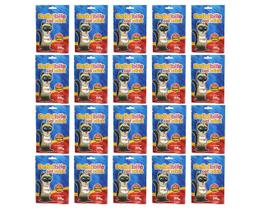 Petisco para gatos Delicibife Palitinho Carne Gatos Adultos e Filhotes caixa 20un