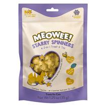 Petisco para Gatos MEOWEE! Starry Spinners 35g Frango e Erva-do-Gato Petisco para Gatos MEOWEE! Starry Spinners 35g Frango e Erva-do-Gato