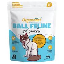 Petisco para Gatos Organnact Ball Feline Cat Snacks 40gr - Neon Pet Shop