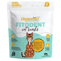 Petisco Para Gatos Organnact Fitodent Cat Snacks 40Gr