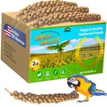 Petisco para pássaros HATORTOP 2 lb Painço em espiga natural secado ao sol Petisco para pássaros HATORTOP 2 lb Painço em espiga natural secado ao sol
