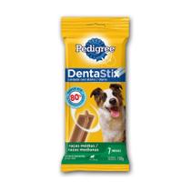 Petisco Pedigree DentaStix Cuidado Oral Cães Raças Médias