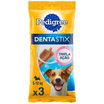 Petisco Pedigree Dentastix Cuidado Oral Para Cães Adultos Raças Pequenas - 3 Unidades