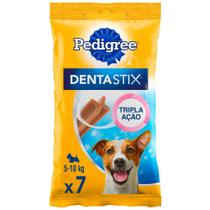 Petisco Pedigree Dentastix Cuidado Oral Para Cães Adultos Raças Pequenas - 7 Unidades