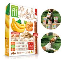 Petisco Pet Fit Spin Banana Abobora Aveia 50g Cão