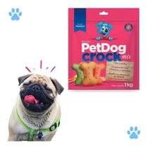 Petisco PETDOG CROCK MIX 1KG Petisco PETDOG CROCK MIX 1KG