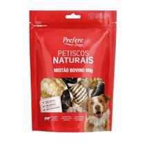 Petisco Prefere Natural Mistão Bovino Desidratado para Cães em 80g