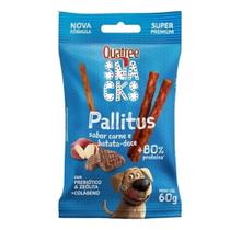 Petisco Quatree Snacks Pallitus Carne Batata Doce