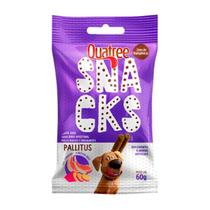 Petisco Quatree Snacks Pallitus Cordeiro/Batata Doce 60g Cão