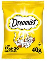 Petisco saboroso dreamies frango 40g Petisco saboroso dreamies frango 40g