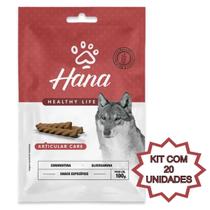 Petisco Snack Hana Articular Para Cachorro 100g kit 20un