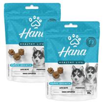 Petisco Snack Hana Puppy Para Cachorro Filhote 80g kit 2un