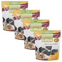 Petisco Snack Natural Casco Bovino Puresnacks Alimento 12un