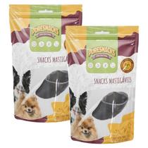 Petisco Snack Natural Casco Bovino Puresnacks Alimento 2un