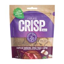 Petisco Snack Natural Crisp Para Cães Chips Cordeiro, Ervas Finas e Aipim 80g