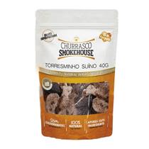 Petisco Snacks Churrasco Smokehouse Torresminho Suíno para Cães 40g