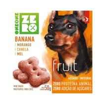Petisco Spin Pet Zero Fruit Integral Sabor Banana para Cães 50g - Spin - Pet is life