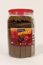 Petisco tipo Bifinho Broncão Super Premium macio sabor carne 2,0kg Petisco tipo Bifinho Broncão Super Premium macio sabor carne 2,0kg