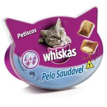 Petisco Whiskas Temptation Pelo Saudavel 40G para gatos