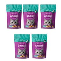 Petisco Whiskas Temptations Anti Bola de Pelo para Gatos Adultos 40g Quantidade:05 Un