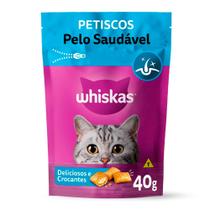 Petisco Whiskas Temptations Pelo Saudável Gatos Adultos 40g - MARS