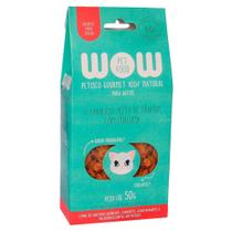 Petisco WOW Pet Food Gourmet Peito de Frango com Cúrcuma para Gatos - 50 g