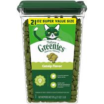 Petiscos Dentais para Gatos Adultos Greenies Sabor Catnip 595 g Petiscos Dentais para Gatos Adultos Greenies Sabor Catnip 595 g