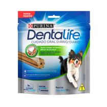 Petiscos DentaLife Cuidado Oral Diário para Cães de raças médias - Nestlé Purina (119 g)