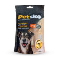 Petiscos Mastigáveis para Cães Petsko Ligamento Bovino Desidratado com 3 Unidades