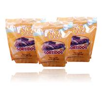 Petiscos Natural Biodog Clássicos Sortidos Kit 3 Pacotes