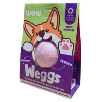 Petiscos Natural para Caes Weggs sabor Lombinho Suino WOW Pet Food