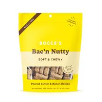 Petiscos para cães Bocce's Bakery Bac'n Nutty Soft & Chewy 180 ml