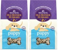 Petiscos para cães Old Mother Hubbard Mini Puppy 567 g, pacote com 2 Petiscos para cães Old Mother Hubbard Mini Puppy 567 g, pacote com 2