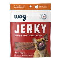 Petiscos para cães Wag Soft & Tender American Jerky Turkey 454g