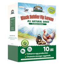 Petiscos para Galinhas HATORTOP 4,5 kg de Larvas Secas de Mosca-soldado-negra Petiscos para Galinhas HATORTOP 4,5 kg de Larvas Secas de Mosca-soldado-negra