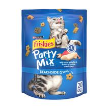 Petiscos para Gato Purina Friskies Party Mix Beachside Crunch - 600g