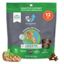 Petiscos para Gatos Crunchy Catnip N Chill - 340g