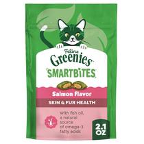 Petiscos para Gatos Greenies Smartbites Salmão 60 g Pele e Pelagem