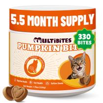 Petiscos para Gatos MULTIBITES Pumpkin Digestive Support 220 g Petiscos para Gatos MULTIBITES Pumpkin Digestive Support 220 g