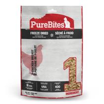 Petiscos para Gatos PureBites - Frango Liofilizado 155g - Fabricado nos EUA