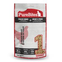 Petiscos para Gatos PureBites - Frango Liofilizado 65g - Fabricado nos EUA