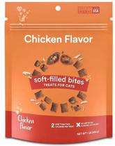 Petiscos para Gatos Recheados Macios Sabor Frango 454 g Baixas Calorias EUA Petiscos para Gatos Recheados Macios Sabor Frango 454 g Baixas Calorias EUA